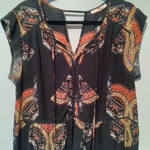 Gibson Latimer semi sheer top. XL.